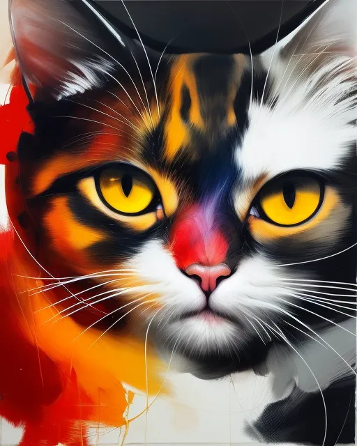 Beautiful Cat Portrait Free AI Photo Generator Starryai Beautiful Cat Portrait Free AI Photo Generator Starryai