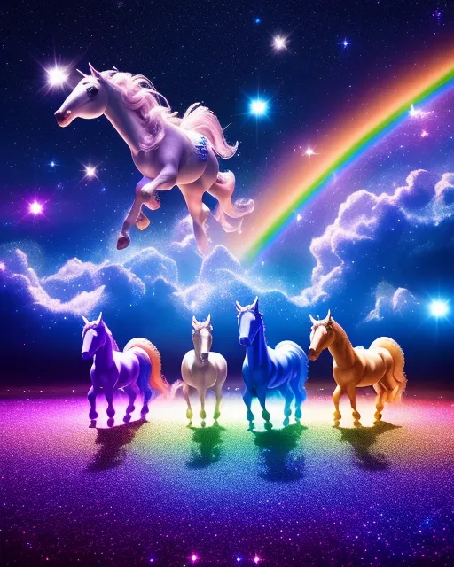 Unique Intergalactic Space night - Free AI Photo Generator - starryai