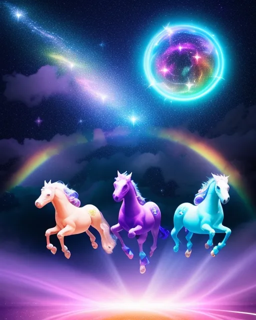 Unique Intergalactic Space night - Free AI Photo Generator - starryai