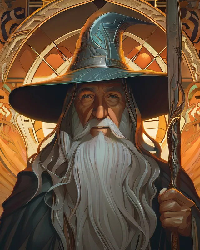 Gandalf - AI Photo Generator - starryai