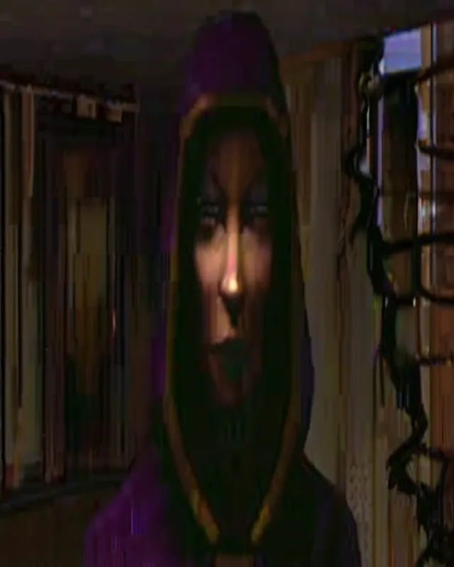 Jain the high priestess for The Master in Fallout, she always wears a purple robe.