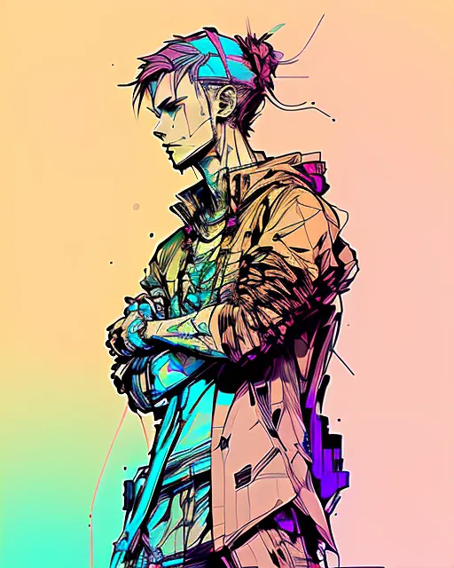 Cyberpunk dude