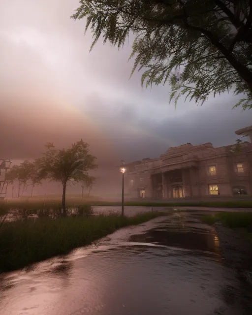 Realistic rainbow rain - Free AI Photo Generator - starryai