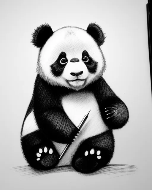 Panda Collection Pencil Drawing by InsanieJanie808 on DeviantArt