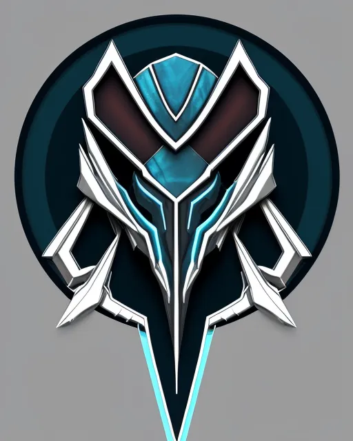 A logo a clan game called Warframe - AI Photo Generator - starryai