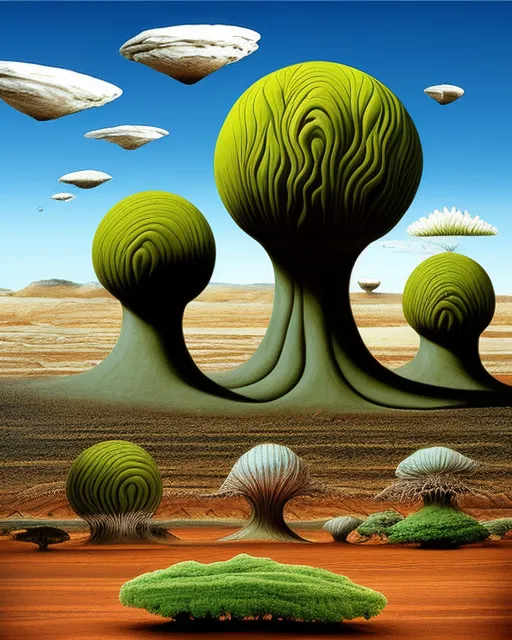 Surrealism, alien planet weird - Free AI Photo Generator - starryai