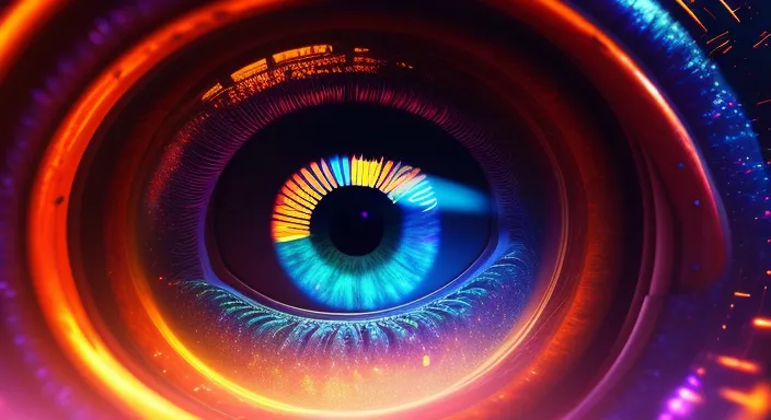 Cosmic eye v1.3 - Free AI Photo Generator - starryai
