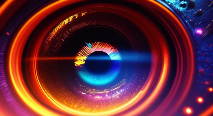 Cosmic eye v1.3 - Free AI Photo Generator - starryai