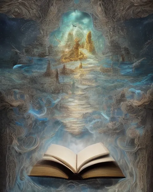 Magic book, books, fantasy, HD phone wallpaper