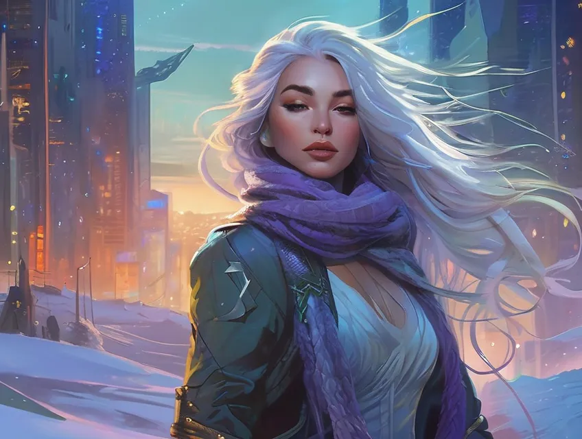 Warm winter - Free AI Photo Generator - starryai