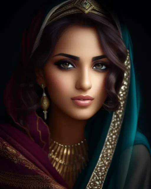 Arabian beauty - AI Photo Generator - starryai