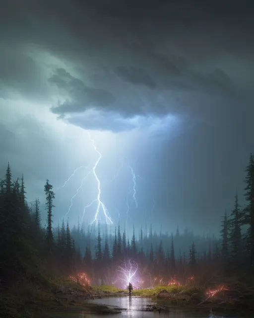 Lightning - Free AI Photo Generator - starryai