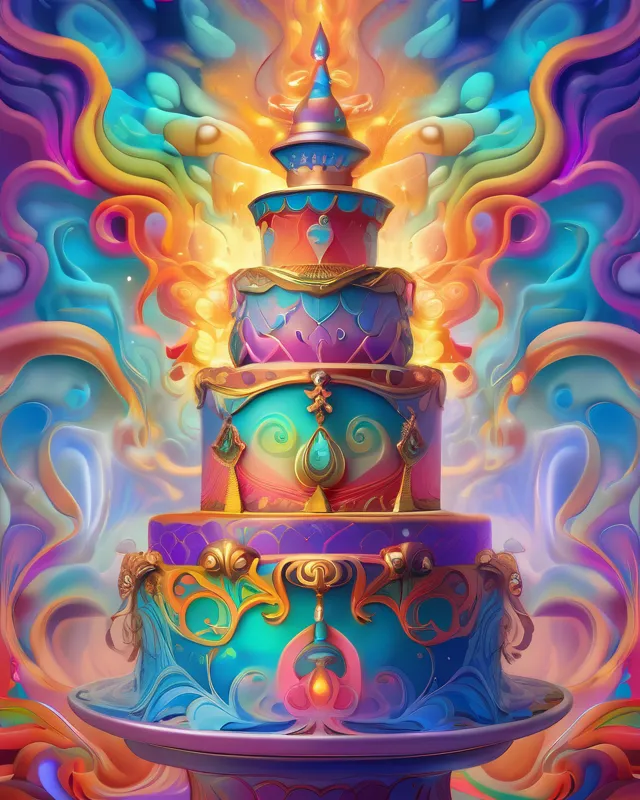 mistform cake - Free AI Photo Generator - starryai