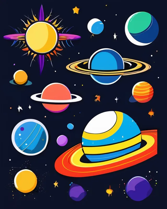 Space planets ɓumble bees colorful comets moon stars comets planets galaxies cosmos alien planets nasa colorful orbits outer space space 