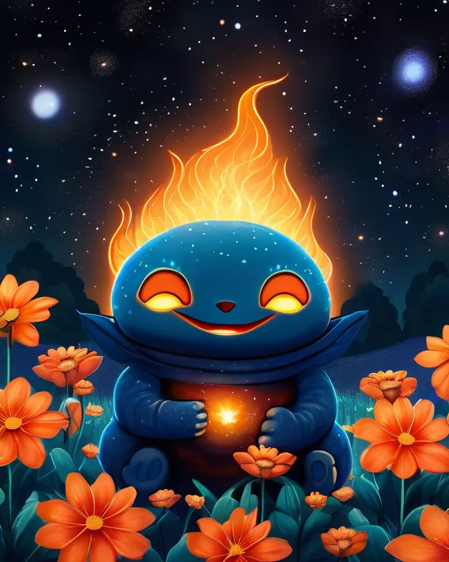 Calcifer | Studio ghibli, Studio ghibli art, Ghibli artwork