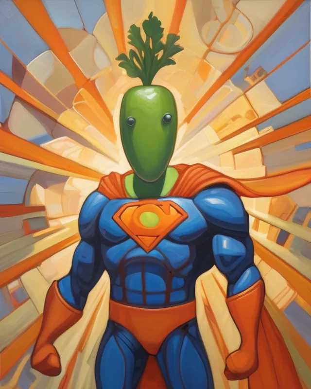 Veggie Villains & Super Heroes