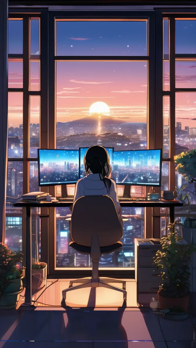 Anime Bedroom Window Cyberpunk by TMaxwell1 on DeviantArt