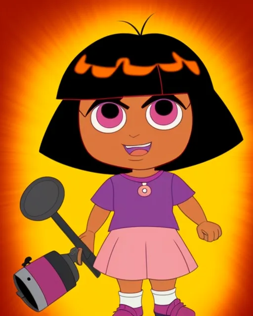 Dora as a baddie Dora destroyer - Free AI Photo Generator