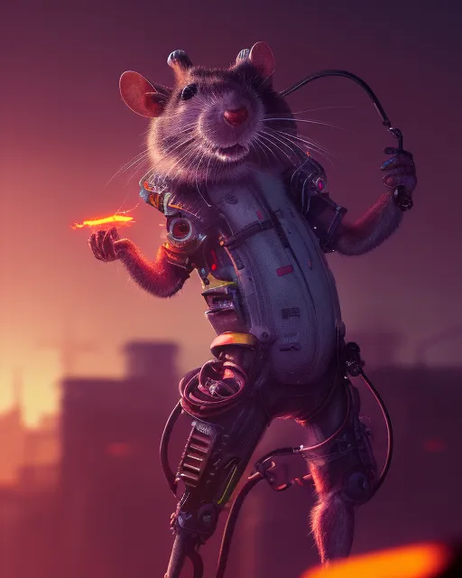 Rat King - AI Photo Generator - starryai