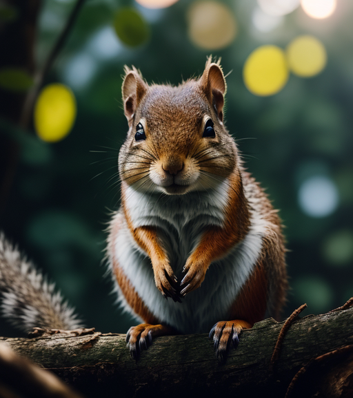 Squirrel chipmunk hybrid - AI Photo Generator - starryai