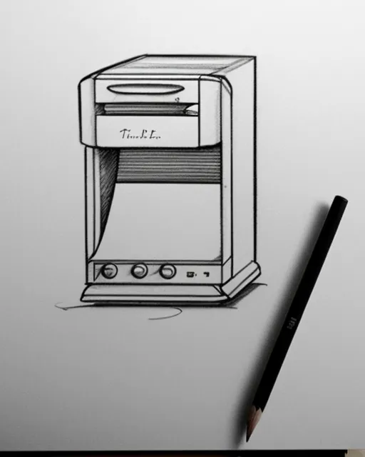 Easy desktop computer drawing - YouTube
