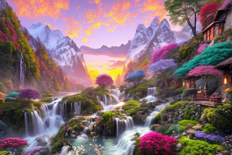 vibrant colors dance across sky, - Free AI Photo Generator - starryai