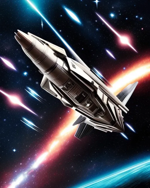 Battlestar Galactica intricate - Free AI Photo Generator - starryai