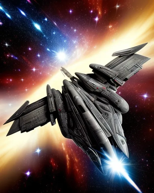 Battlestar Galactica intricate - Free AI Photo Generator - starryai