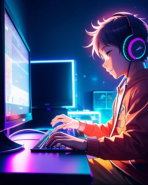 Gamer cool anime HD wallpapers | Pxfuel