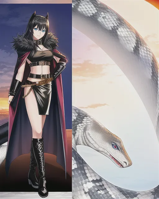 Snake woman