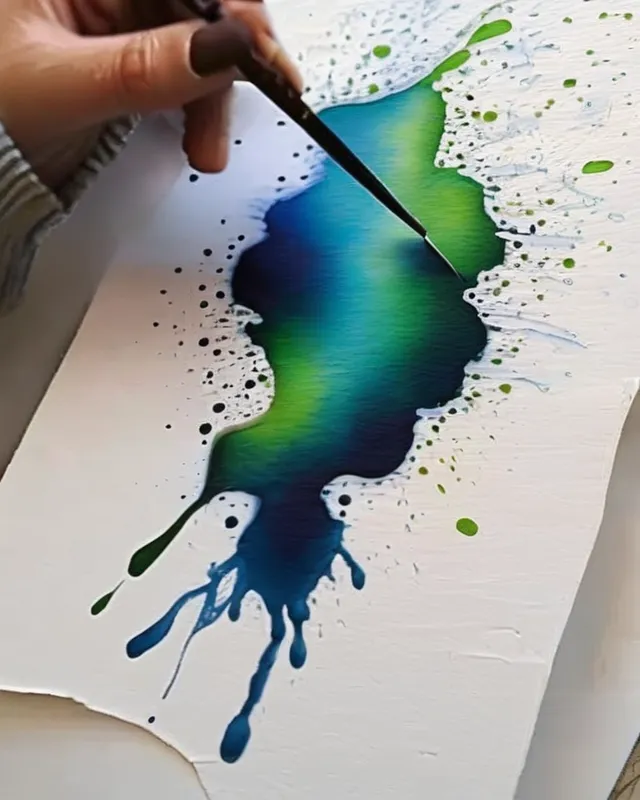 Water painting ideas