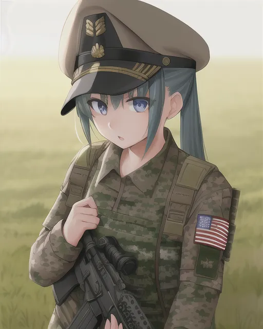 Military, girl