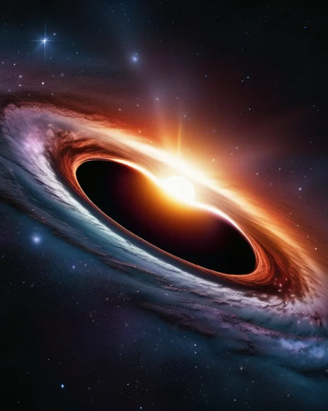 Black Hole - Free AI Photo Generator - starryai
