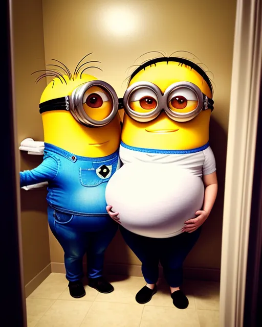 Pregnant Minion Ai Photo Generator Starryai