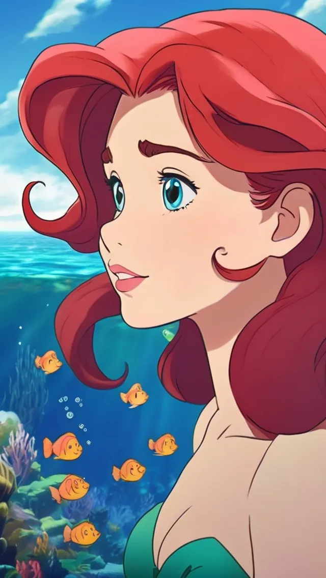 ArtStation - Ariel [Anime style 2019]