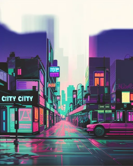 , beautiful synthwave city painting,  digital illustration,  extreme detail,  digital art,  4k,  ultra hd, beautiful city at night,  long exposure city at night photography,  full-color,  urban street photography,  nightlife,  synthwave,  cityscape,  hd photography,  digital art,  4k