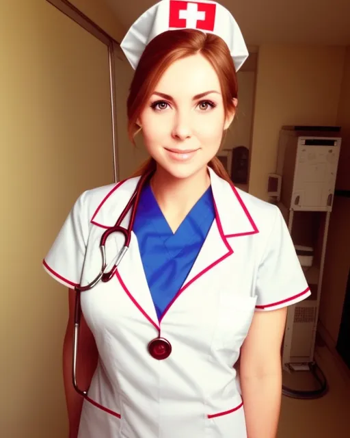 I want to be in a nurse uniform 