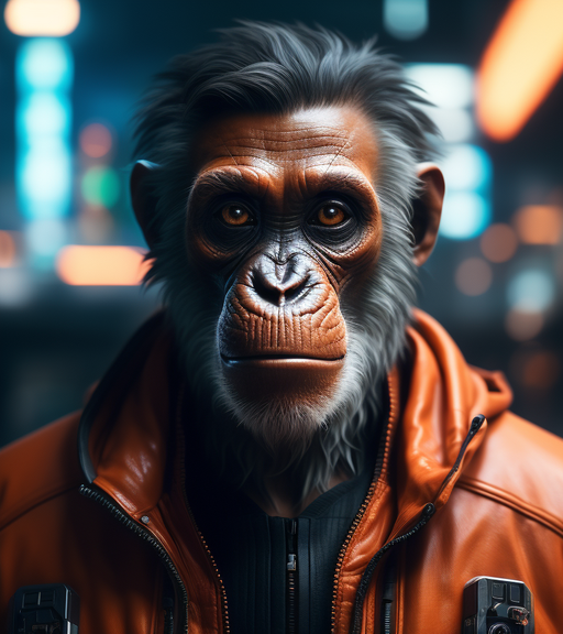 Chimp - Free AI Photo Generator - starryai