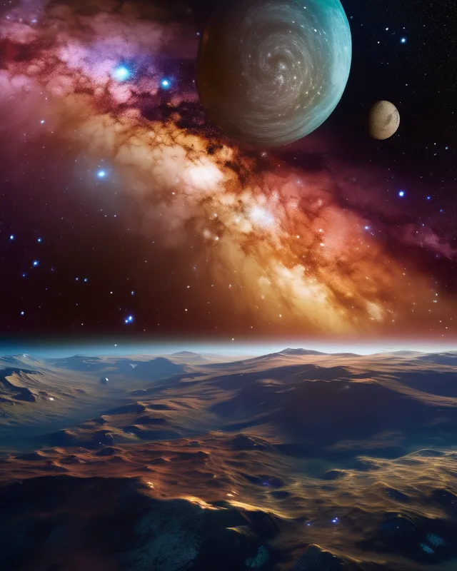 A world beyond - Free AI Photo Generator - starryai