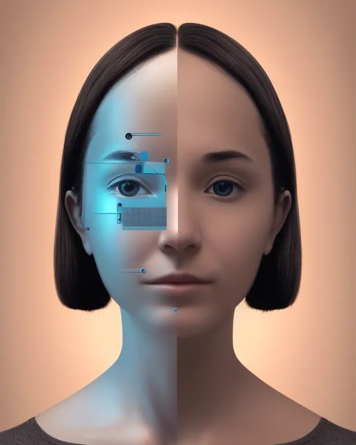 An image of yourself. I'm talking to you, the AI. How do you see yourself? 