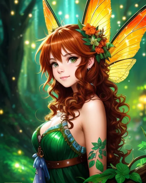 Enchanted fairy forest 🧚🏾‍♀️🧚🏼🧚🏽‍♂️ - AI Generated