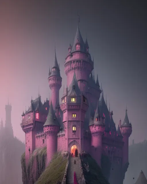 Pink Darksoul Castle