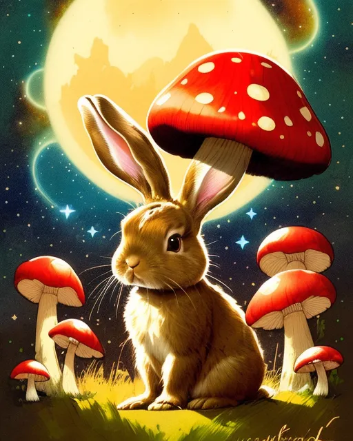 Bunshroom - Free AI Photo Generator - starryai