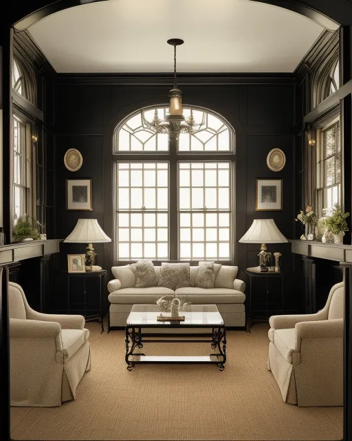 Interior architectural hi-res a - Free AI Photo Generator - starryai