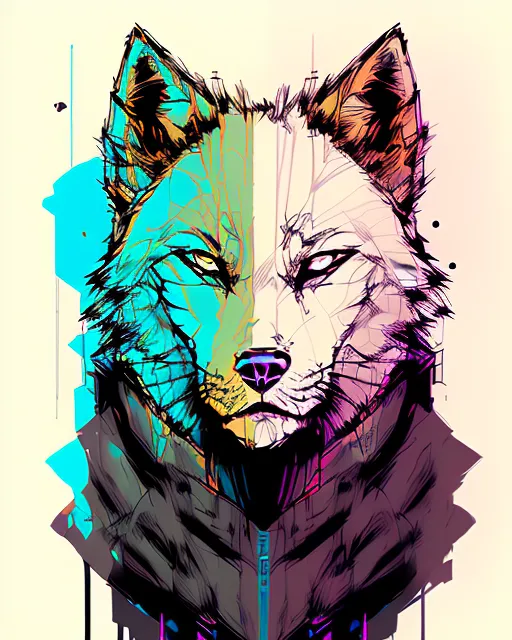 Wolf mask 