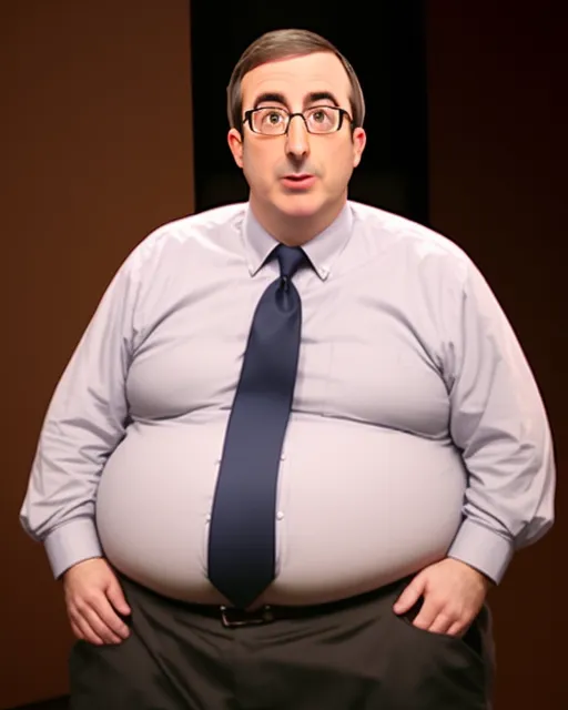 John Oliver Obese Ai Photo Generator Starryai