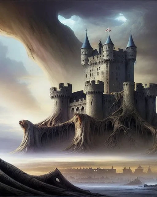 Fantasy Castles part 1, castle art 