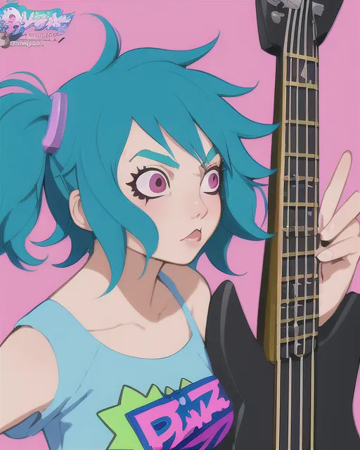 Bass guitar Mio Akiyama Homura Akemi Anime One Piece, Bass Guitar, black  Hair, manga png | PNGEgg