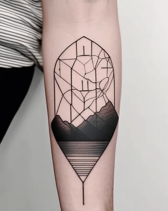 handpoke tattoo of a woman, stick poke, lineart | Stable Diffusion | OpenArt