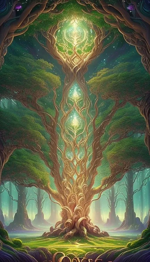 The Wise Mystical Tree' - Made with StarryAI. : r/starryai